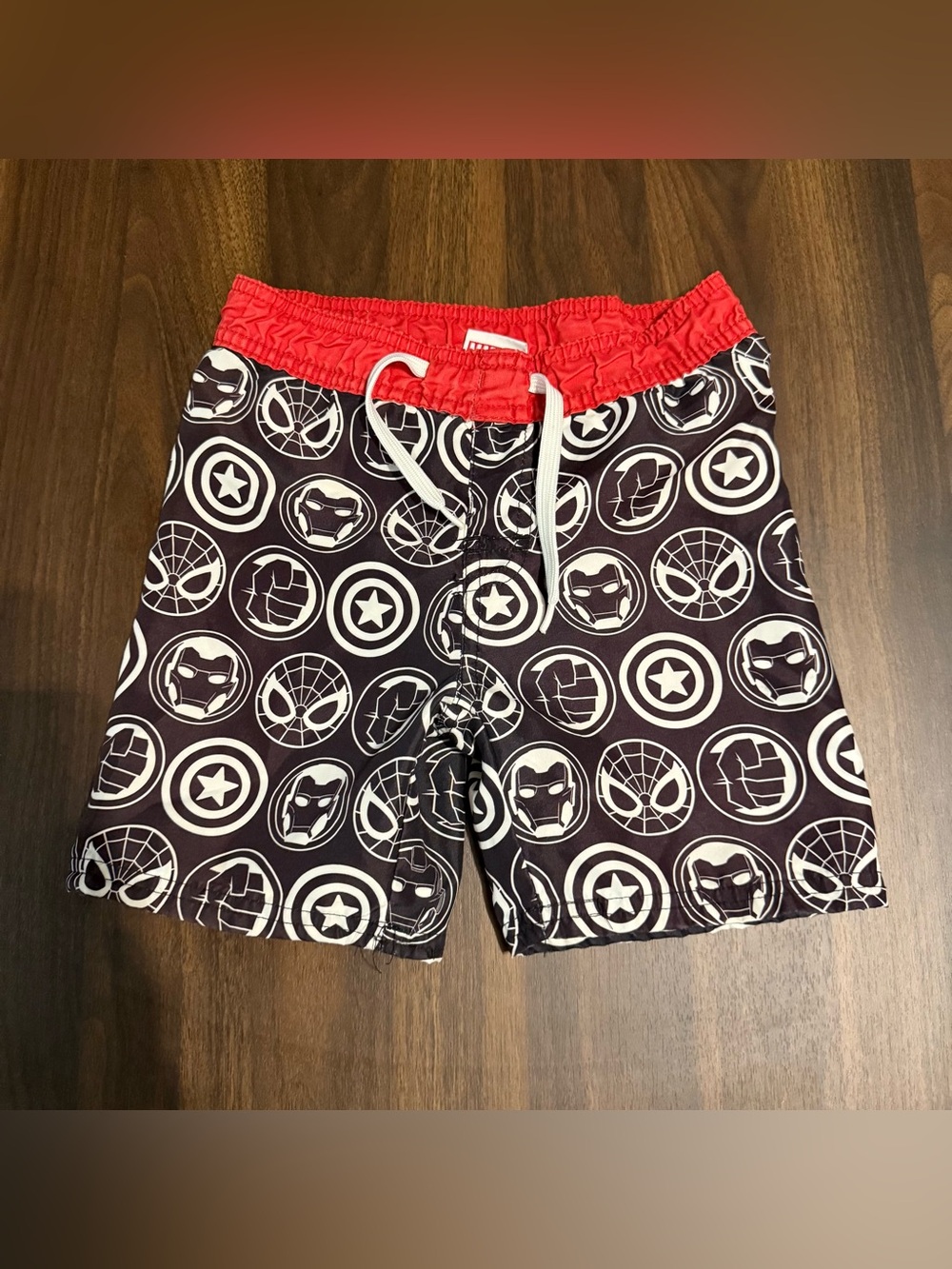 Boys marvel swim trunks